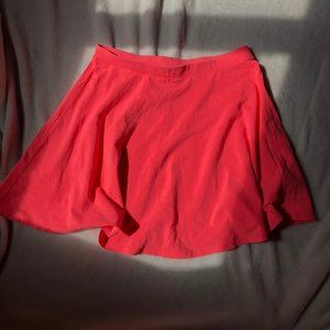 F21 hot pink circle skirt